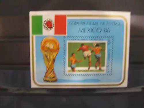 Ausgabe zur Fußball-WM 1986 in Mexiko: 
Kuba Cuba