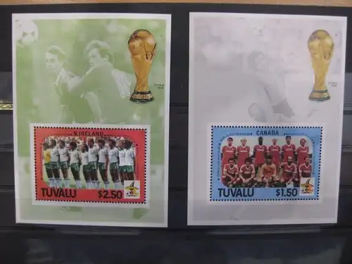 Ausgabe zur Fußball-WM 1986 in Mexiko: 
Tuvalu