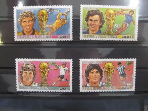 Ausgabe zur Fußball-WM 1986 in Mexiko:  Guinea Guinee