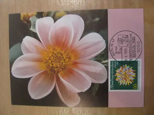 Maximumkarte Berlin: Bundesgartenschau