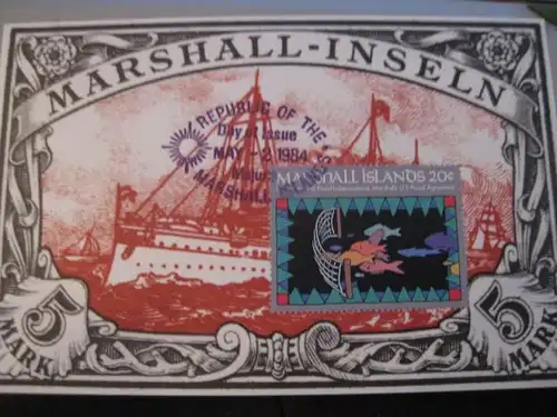 Maximumkarte Marshall-Inseln 1984