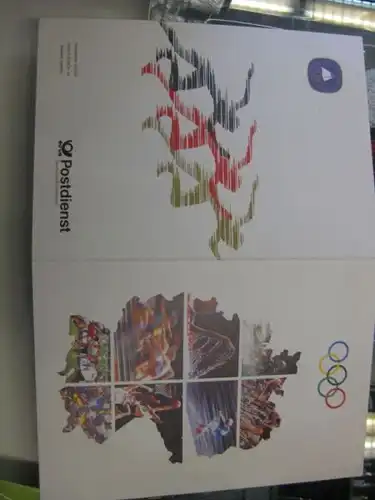 Gedenkblatt / Erinnerungsblatt der Deutsche Post AG: Olympische Spiele 1992