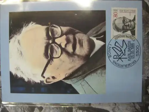 Maximumkarte MK Bundesrepublik Deutschland: Karl Barth