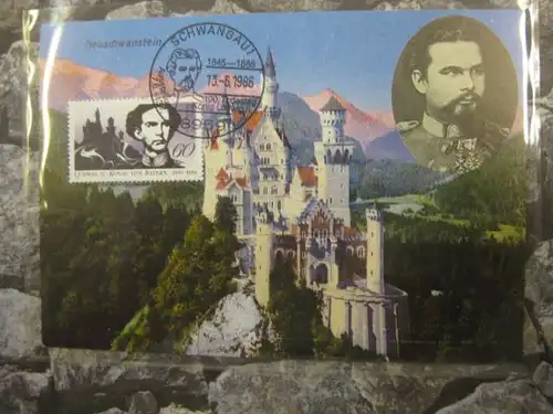 Maximumkarte MK Bundesrepublik Deutschland: König Ludwig II