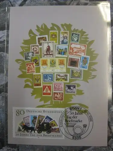 Maximumkarte MK Bundesrepublik Deutschland: Tag der Briefmarke