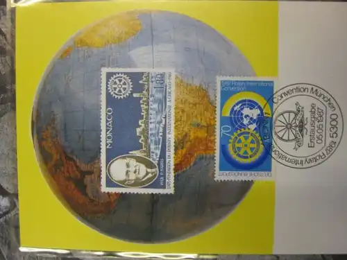 Maximumkarte Bundesrepublik Deutschland :
 Rotary Club
