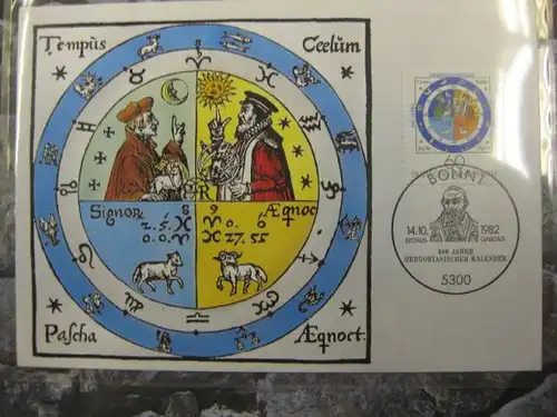 Maximumkarte Bundesrepublik Deutschland :
 Gregorianischer Kalender