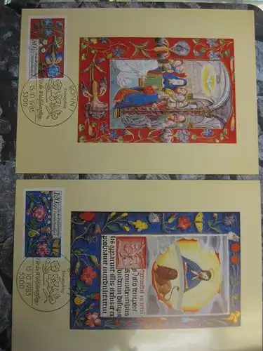 Maximumkarte Bundesrepublik Deutschland :
 Für die Wohlfahrtspflege Wohhlfahrtsmarken 1985