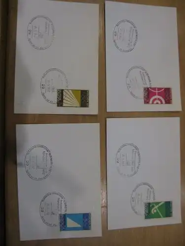 Stempelkarte mit Sonderstempel: Oldenburg, Spiele der XX. Olympiade