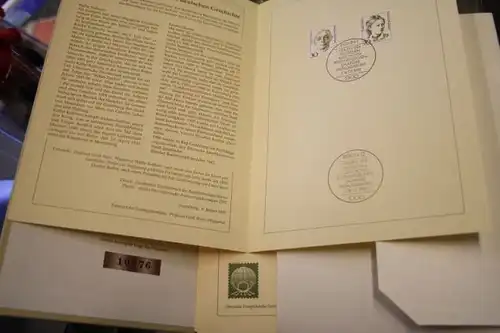 Jahressammlung der Postwertzeichen der Deutschen Bundespost 1991 mit Ersttagsstempel Bonn