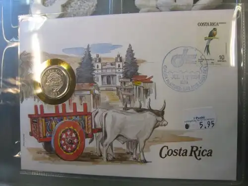 Numisbrief Costa Rica