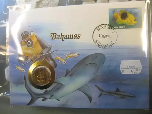Numisbrief Bahamas