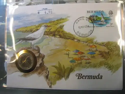 Numisbrief Bermuda