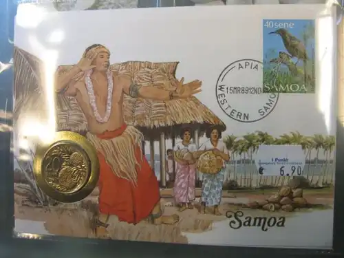 Numisbrief Samoa