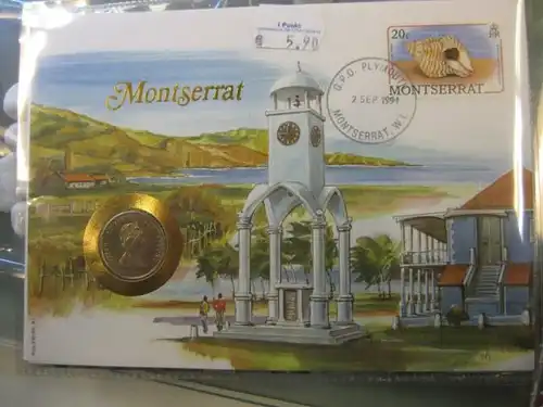 Numisbrief Montserrat