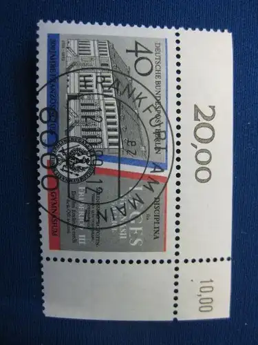 Korrigierter Bogenwertzähler KBWZ, Berlin , Französisches Gymnasium