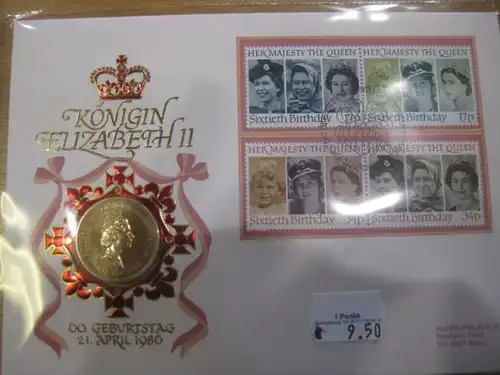Numisbrief Münzbrief Münzenbrief: Großbritannien