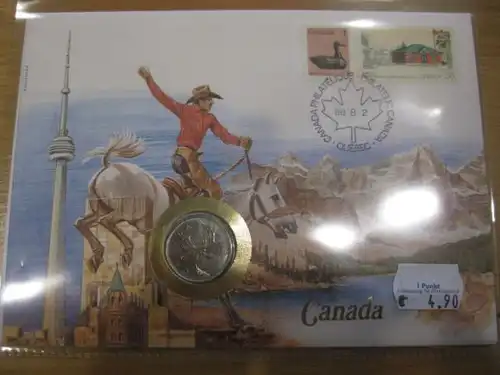 Numisbrief Münzbrief Münzenbrief: Canada, Kanada