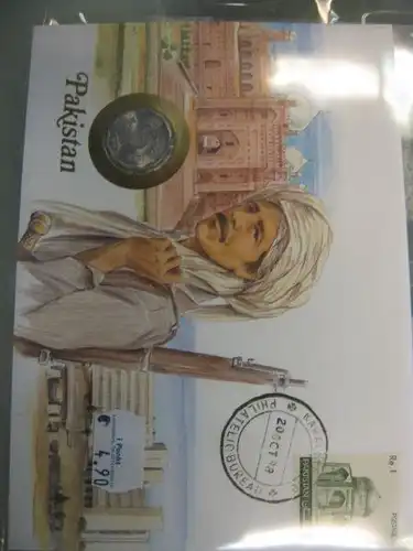 Numisbrief Münzbrief Münzenbrief: Pakistan
