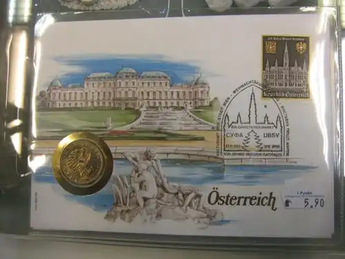 Numisbrief Münzbrief Münzenbrief: Österreich