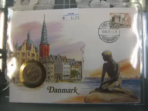 Numisbrief Münzbrief Münzenbrief: Dänmark