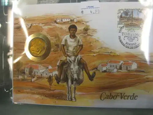 Numisbrief Münzbrief Münzenbrief: Cabo Verde Kap Verde