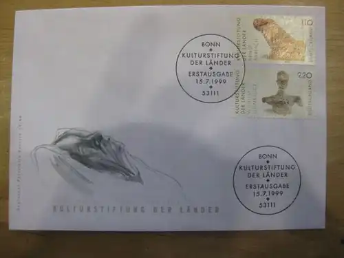 Ersttagsbrief Künstler- Ersttagsbrief FDC der Deutsche Postphilatelie: Kulturstiftung