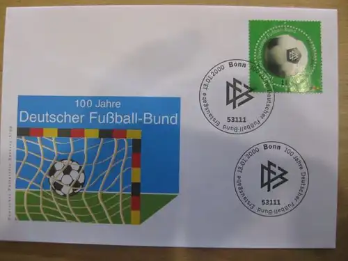 Ersttagsbrief Künstler- Ersttagsbrief FDC der Deutsche Postphilatelie:DFB