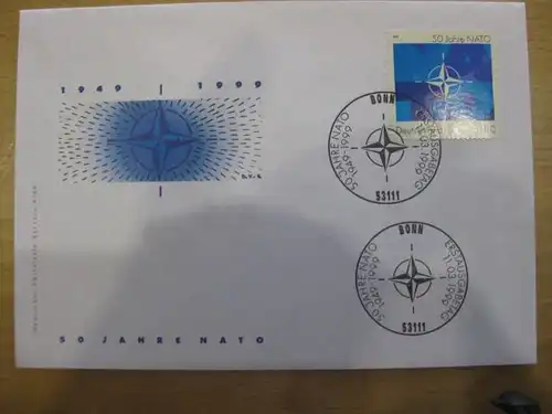 Ersttagsbrief Künstler- Ersttagsbrief FDC der Deutsche Postphilatelie: NATO