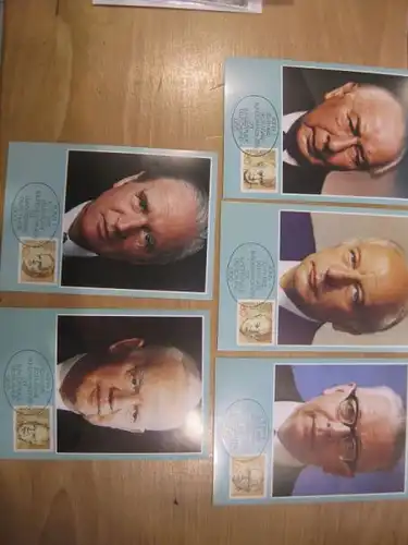Maximumkarten: Bundespräsidenten