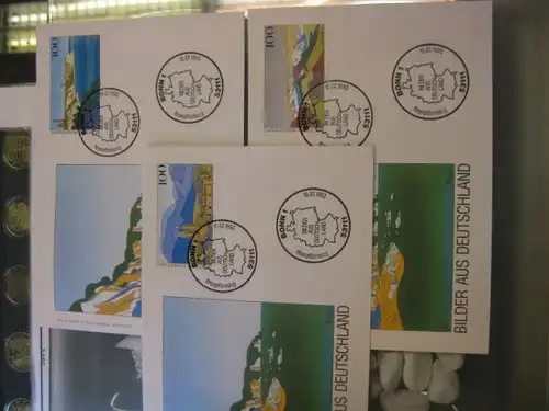 Ersttagsbrief Künstler- Ersttagsbrief FDC der Deutsche Postphilatelie: Bilder aus Deutschland