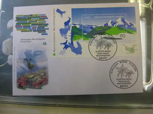 Ersttagsbrief Künstler- Ersttagsbrief FDC der Deutsche Postphilatelie: EUROPA-Marke 1999