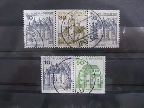 Zusammendrucke ZD Burgen & Schlösser