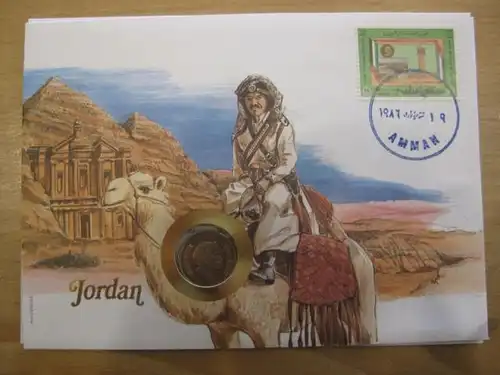 Numisbrief Münzbrief: Jordanien