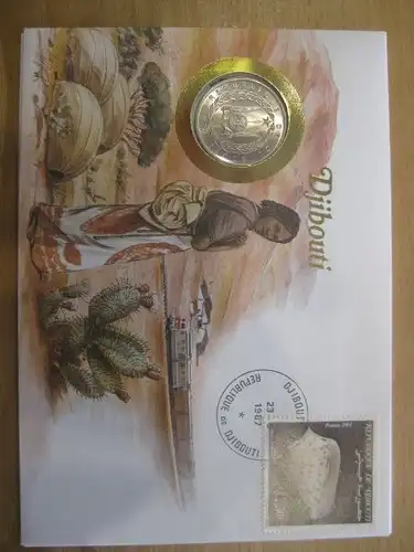 Numisbrief Münzbrief: Djibouti