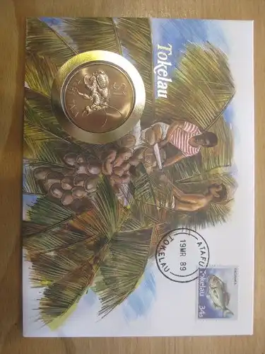 Numisbrief Münzbrief: Tokelau