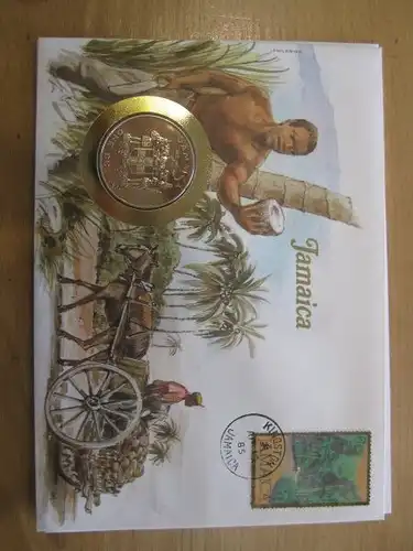 Numisbrief Münzbrief: Jamaica Jamaika