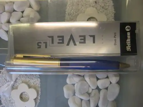 Pelikan Duo-Pen LEVEL - L5 - Gold; Druckbleistift Drehbleistift 0,5 mm und Kugelschreiber in Einem