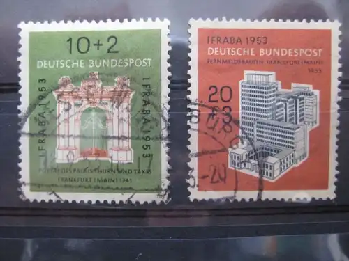 Internationale Briefmarkenausstellung IFRABA, Michel-Nummer 171-172