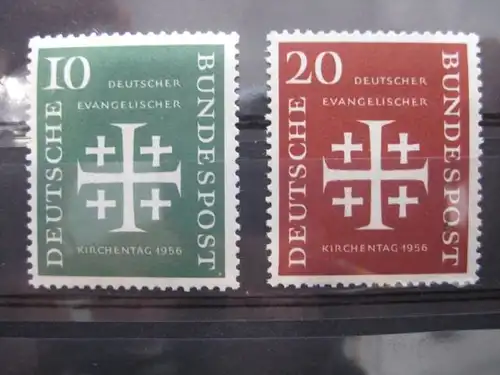 Ev. Kirchentag 1956, Michel-Nummer 235-36