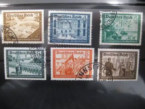 Kameradschaftsblock der Deutschen Reichspost (I), 
Michel-Nummer: 702-713