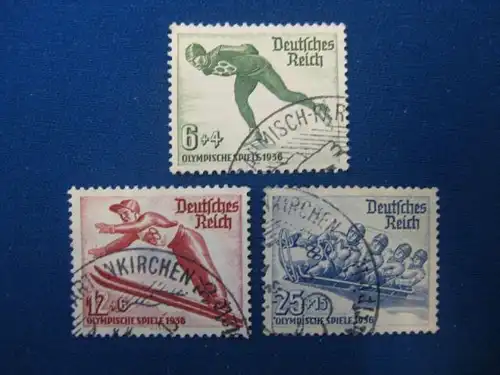 Olympische Winterspiele 1936, 
Michel-Nummer: 600-602