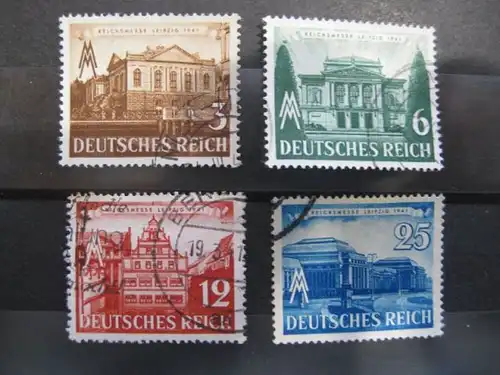 Reichsmesse Leipzig,Michel-Nr. 764-67