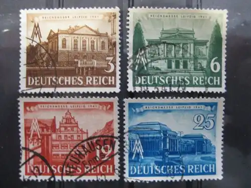 Reichsmesse Leipzig,Michel-Nr. 764-67