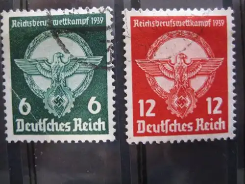 Reichsberufswettkampf,Michel-Nr. 689-90