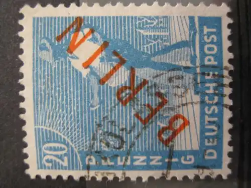 Rotaufdruck, 20 Pfennig,
Michel-Nr. 26