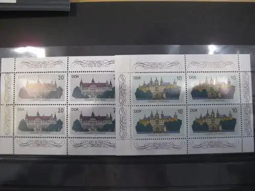 DDR Jahrgang 1986 
mit: 46 Marken, 4 Blocks, 7 Zusammendrucke und 3 Kleinbogen, postfrisch, ** mit ausschließlich kompletten Sätzen