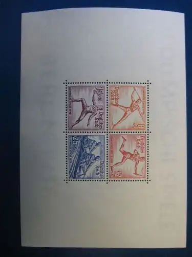 1936 Olympiablocks, Olympiablock-Paar
Block 5 und Block 6 *