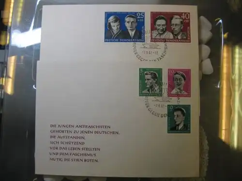 Offizieller, Amtlicher Ersttagsbrief FDC der DDR: Buchenwald