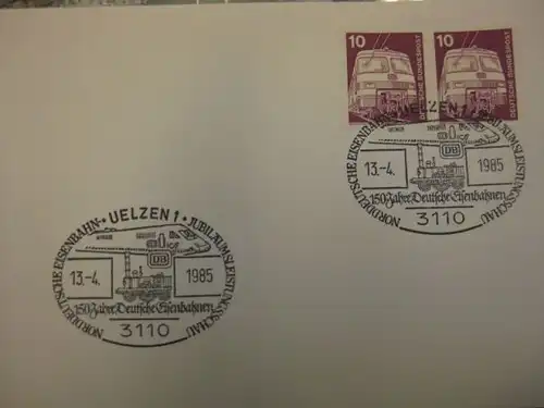 Sonderstempel, DB, Uelzen 1985